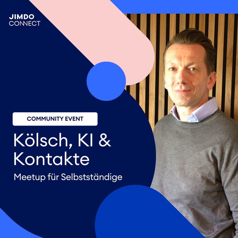 Titelbild für Kölsch, KI & Kontakte: Meetup für Selbstständige in Köln