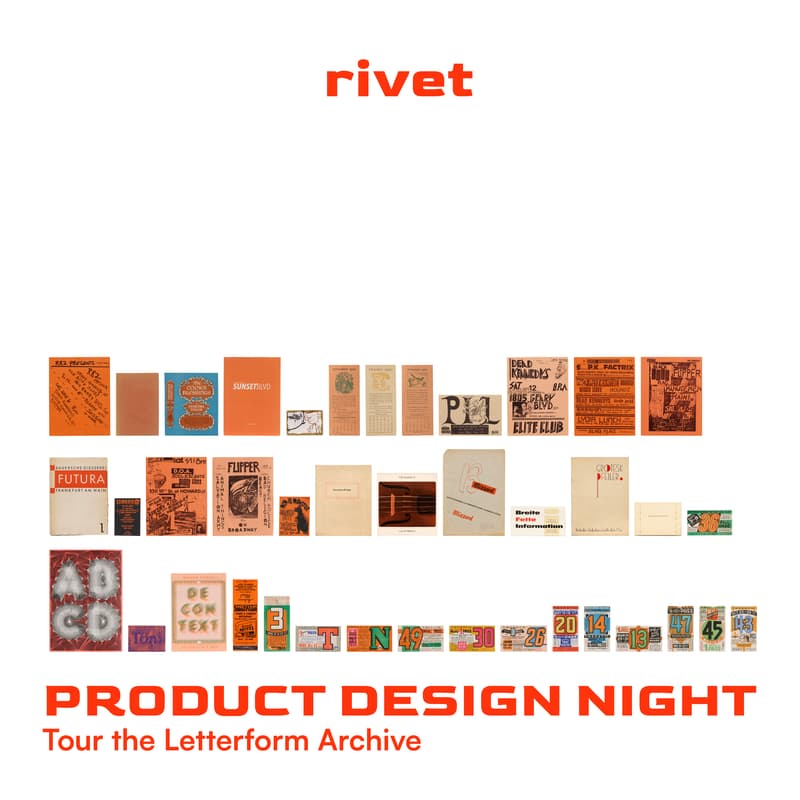 Cover Image for Product Design Night: Tour the Letterform Archive!