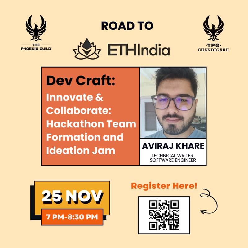 Cover Image for DevCraft: Innovate & Collaborate: Hackathon Team Formation and Ideation Jam