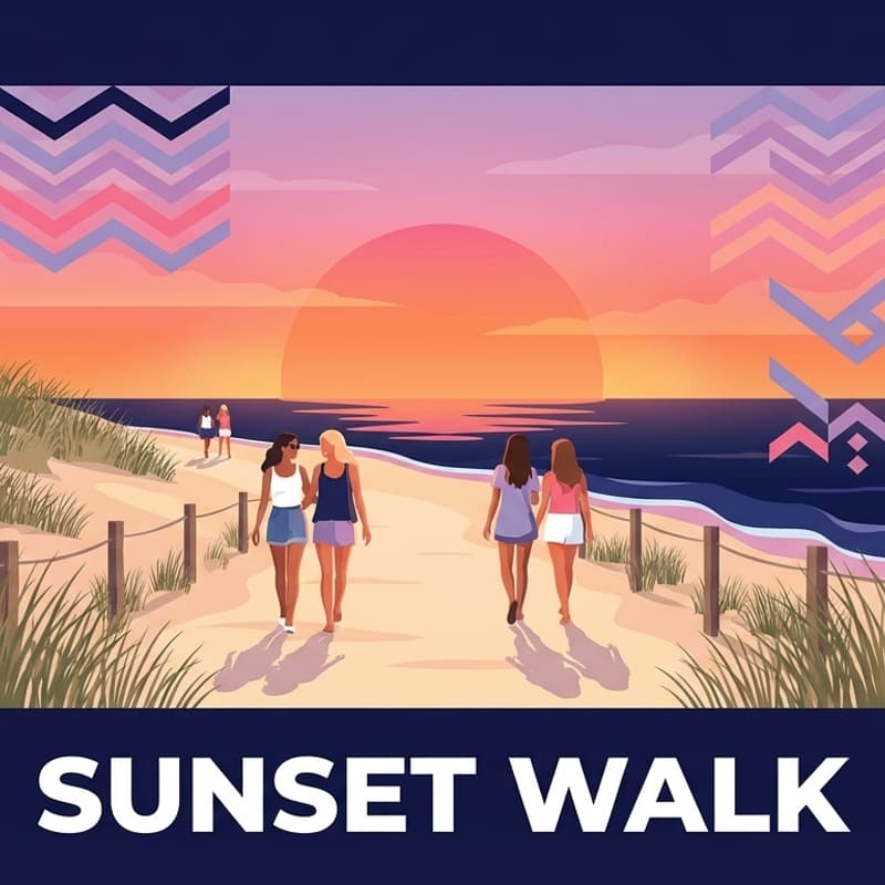 Cover Image for Los Angeles Sunset Beach Walk n Talk