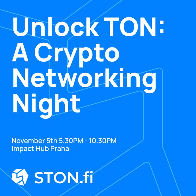 Cover Image for Unlock TON: A Crypto Networking Night by STON.fi