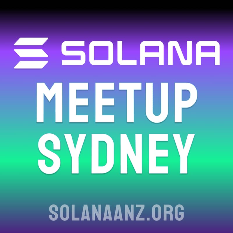 Cover Image for Solana Meetup Sydney