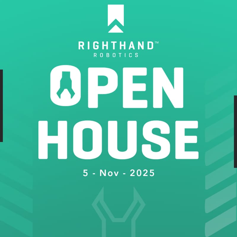 Cover Image for RightHand Robotics Product and Workflows Showcase