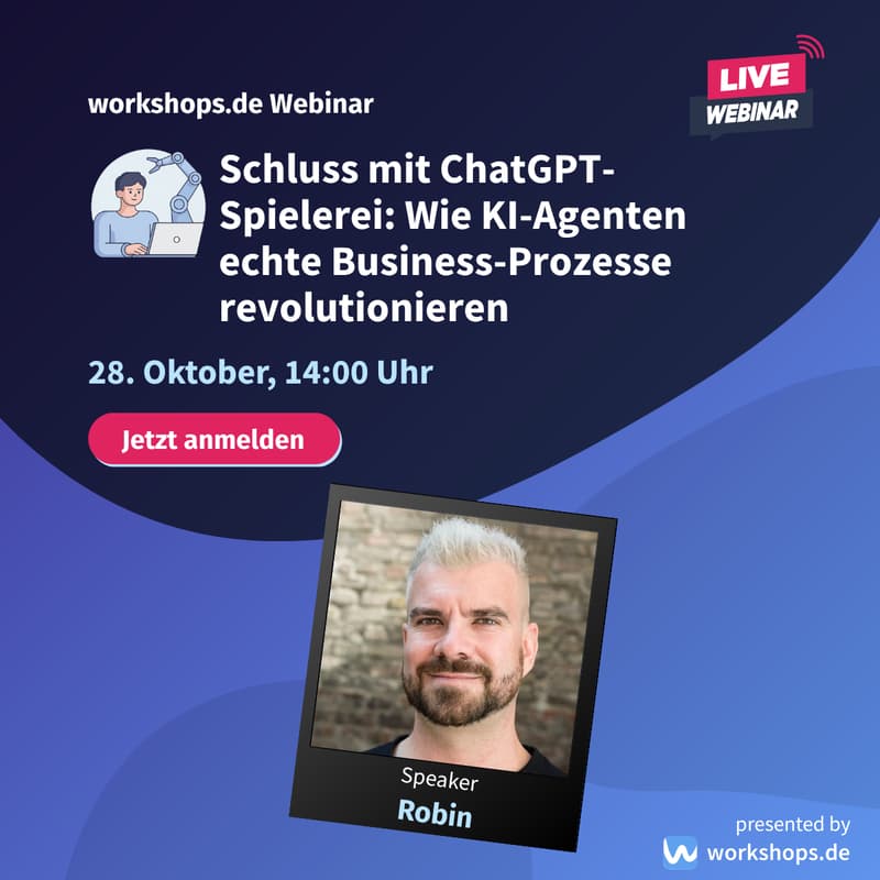 Cover Image for Schluss mit ChatGPT-Spielerei: Wie KI-Agenten echte Business-Prozesse revolutionieren