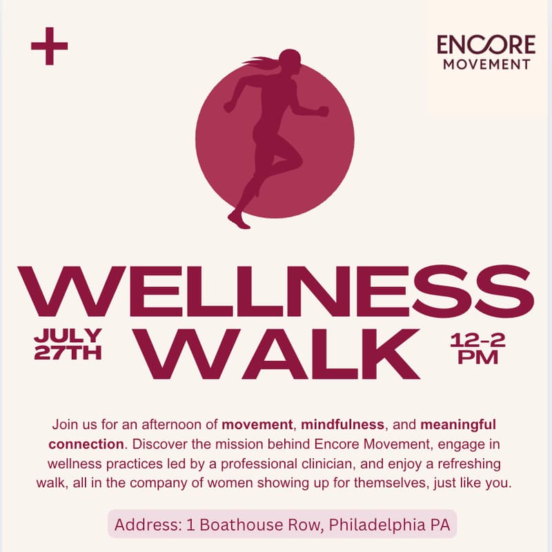 Cover Image for Encore Movement Wellness Walk