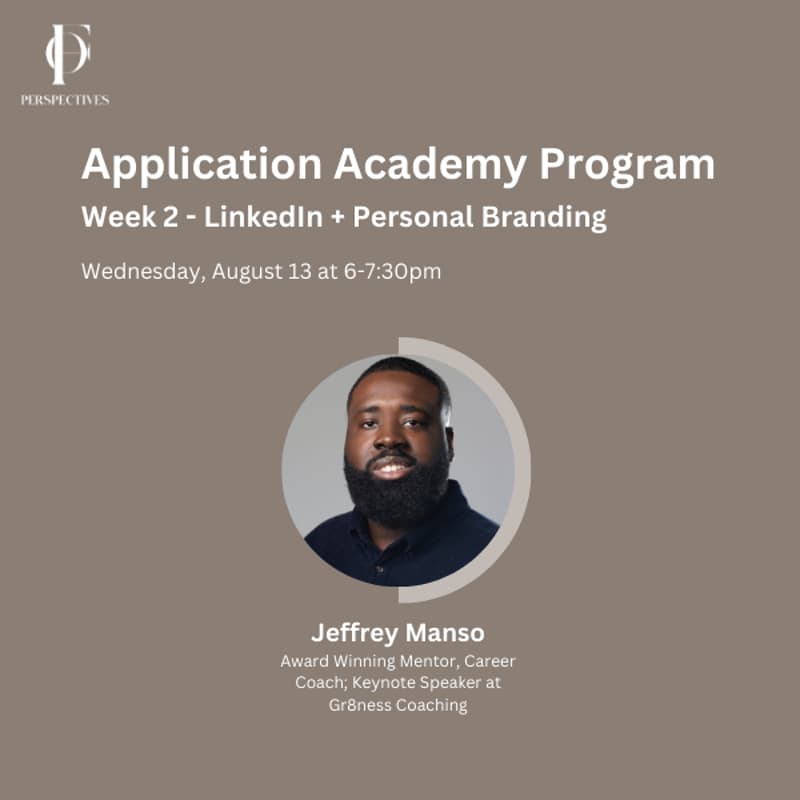 Cover Image for Application Academy Program Week 2 - LinkedIn & Personal Branding