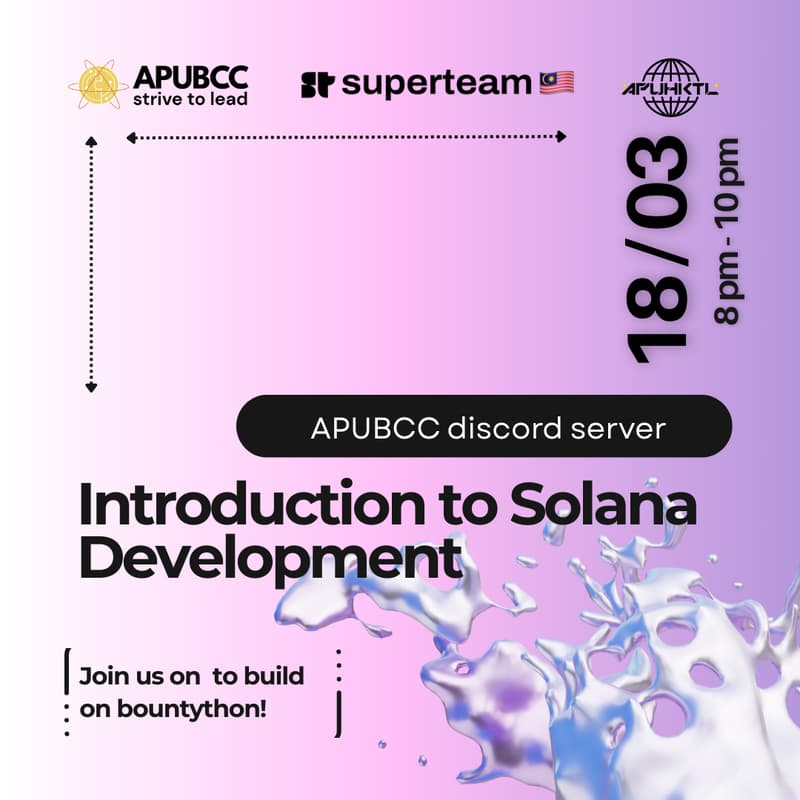 Cover Image for Introduction to Solana Development