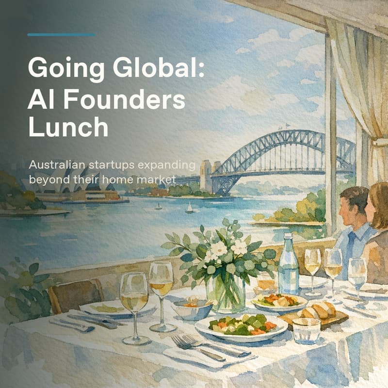 Cover Image for Going Global: AI Founders Lunch with OpenAI (feat. Crane and Liminal)
