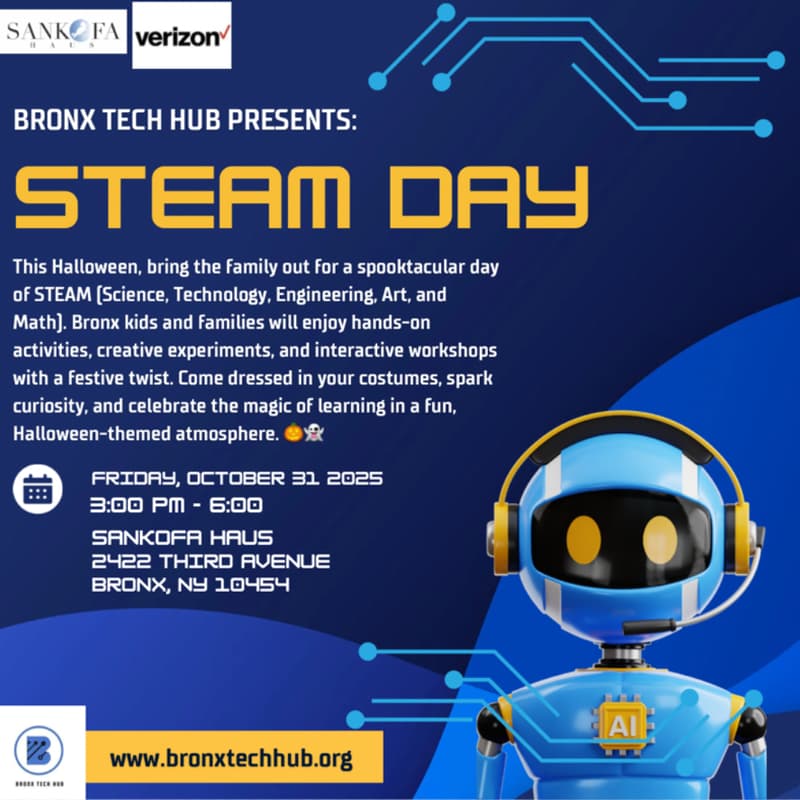 Cover Image for Bronx STEAM Day