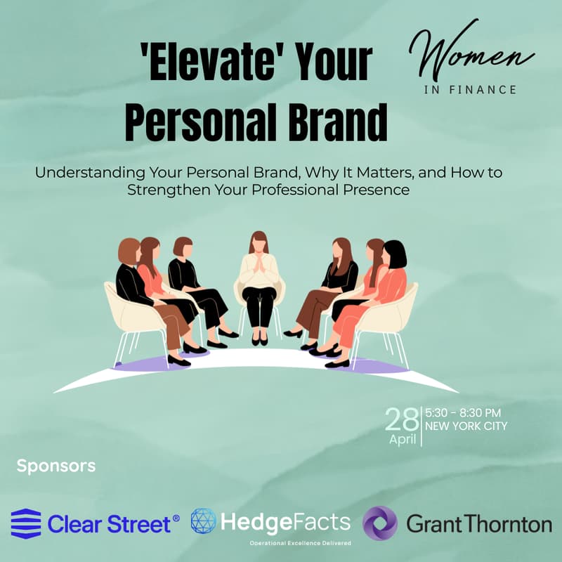 Cover Image for Women in Finance Group: Personal Branding event