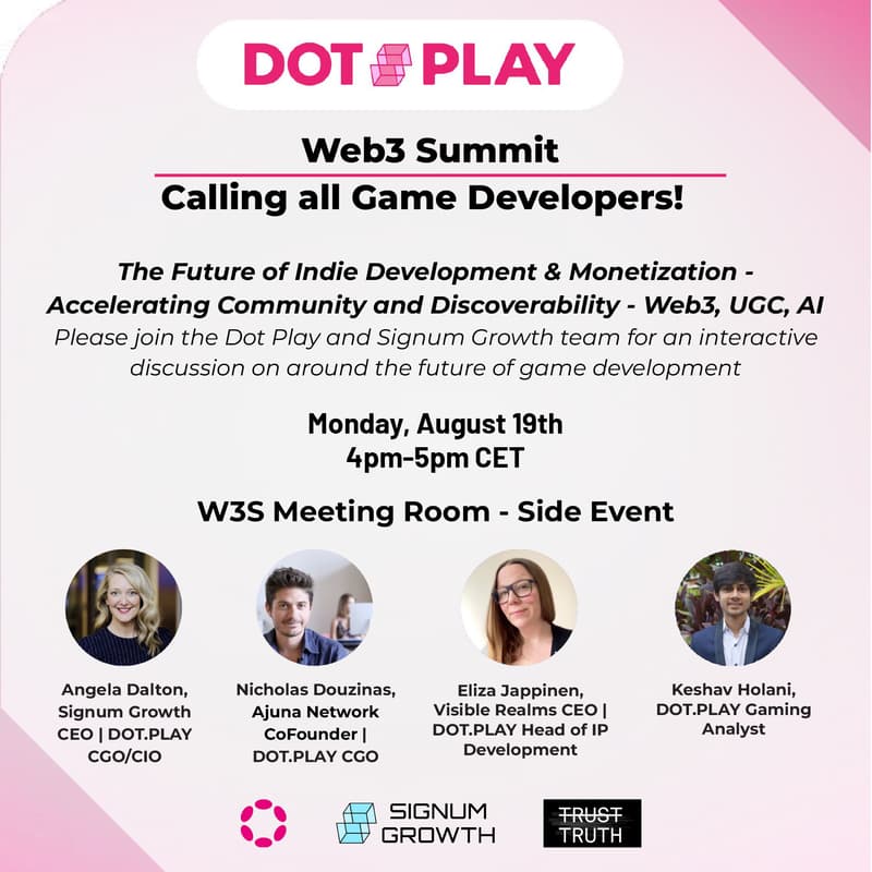 Cover Image for Dot Play: Calling All Game Developers!