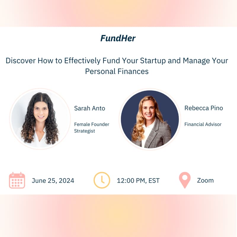 Cover Image for Women Founders: Fund Your Startup & Manage Your Finances