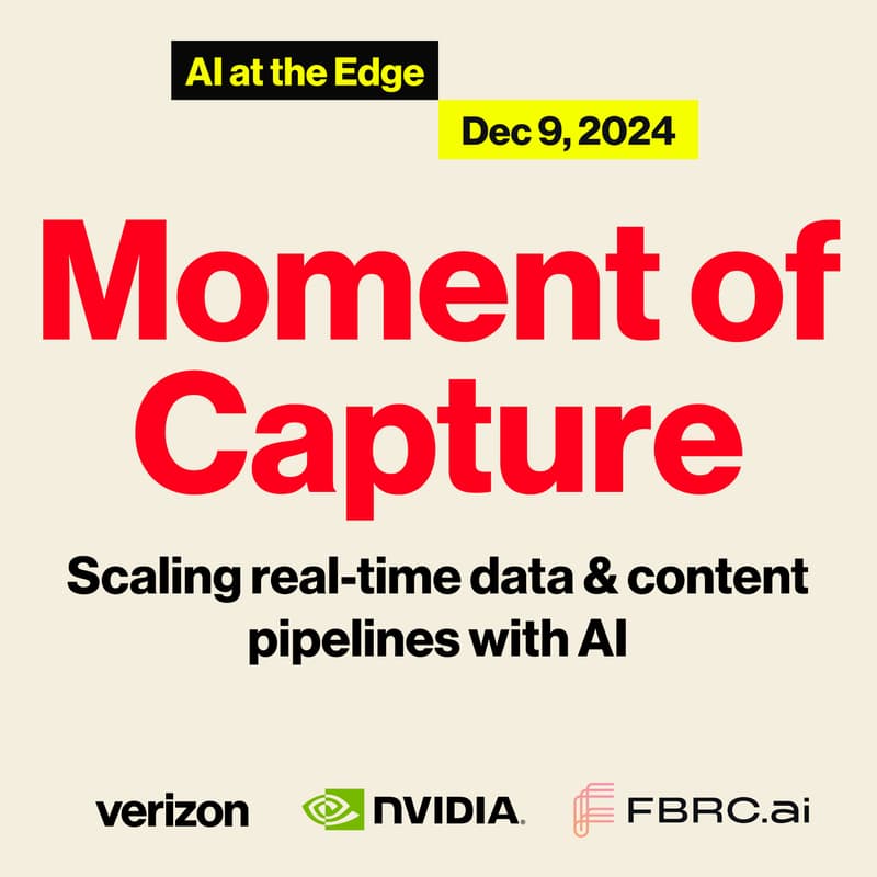 Cover Image for Moment of Capture: Scaling Real-time Data & Content Pipelines with AI