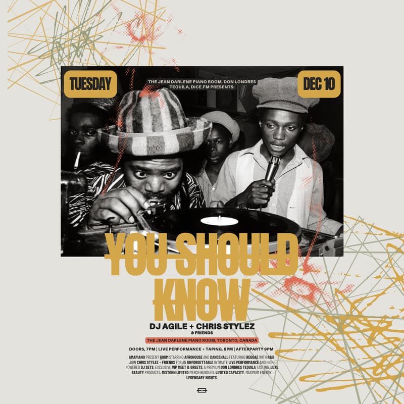 Cover Image for YOU SHOULD KNOW X DJ AGILE X CHRIS STYLEZ