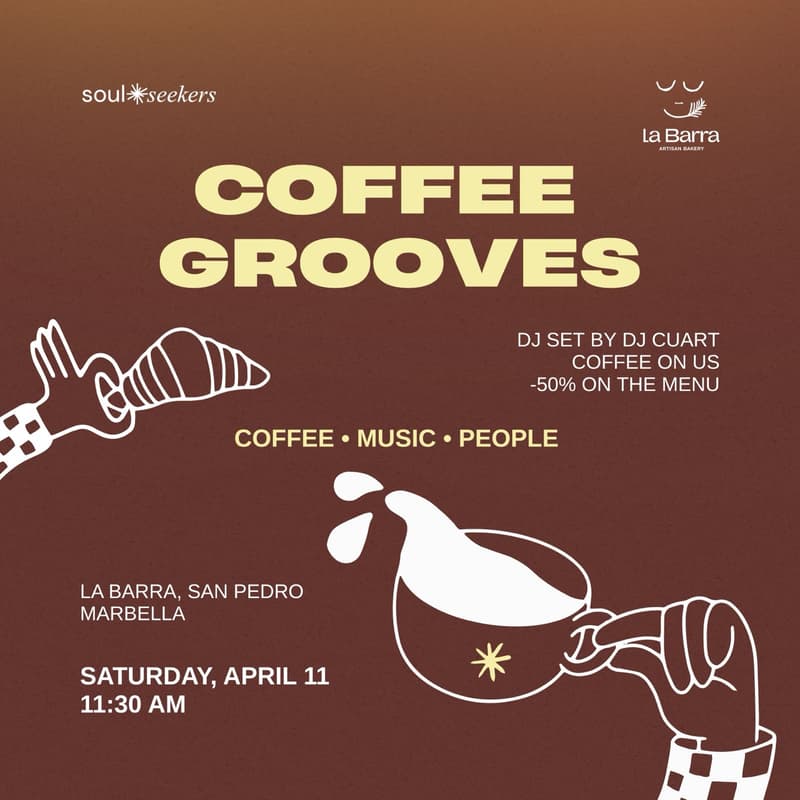 Cover Image for Soul Seekers x La Barra: Coffee Grooves ☕🎶