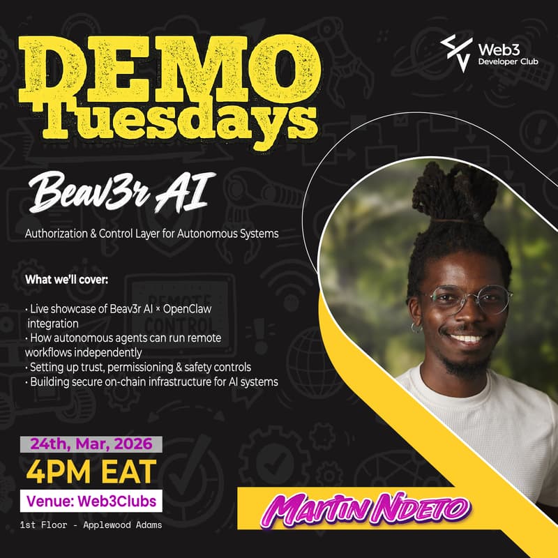 Cover Image for DEMOTUESDAYS- BEAV3R AI