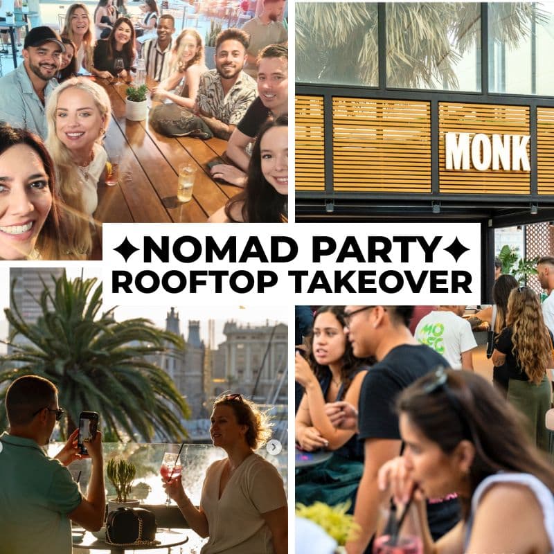 Cover Image for ✦ NOMAD PARTY ✦ Rooftop Takeover #3 @MONK Time Out [2x DJs]