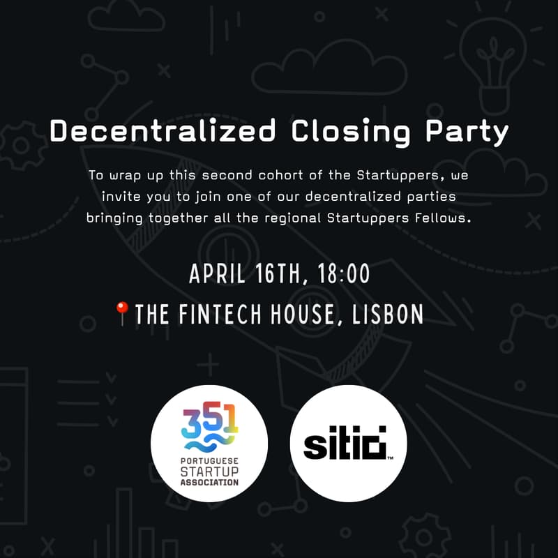 Cover Image for Startuppers: Decentralized Closing Party (Lisboa)
