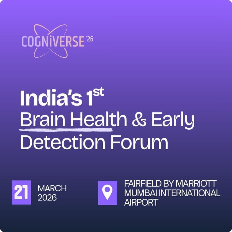 Cover Image for Cogniverse - India's 1st Brain Health & Early Detection Forum
