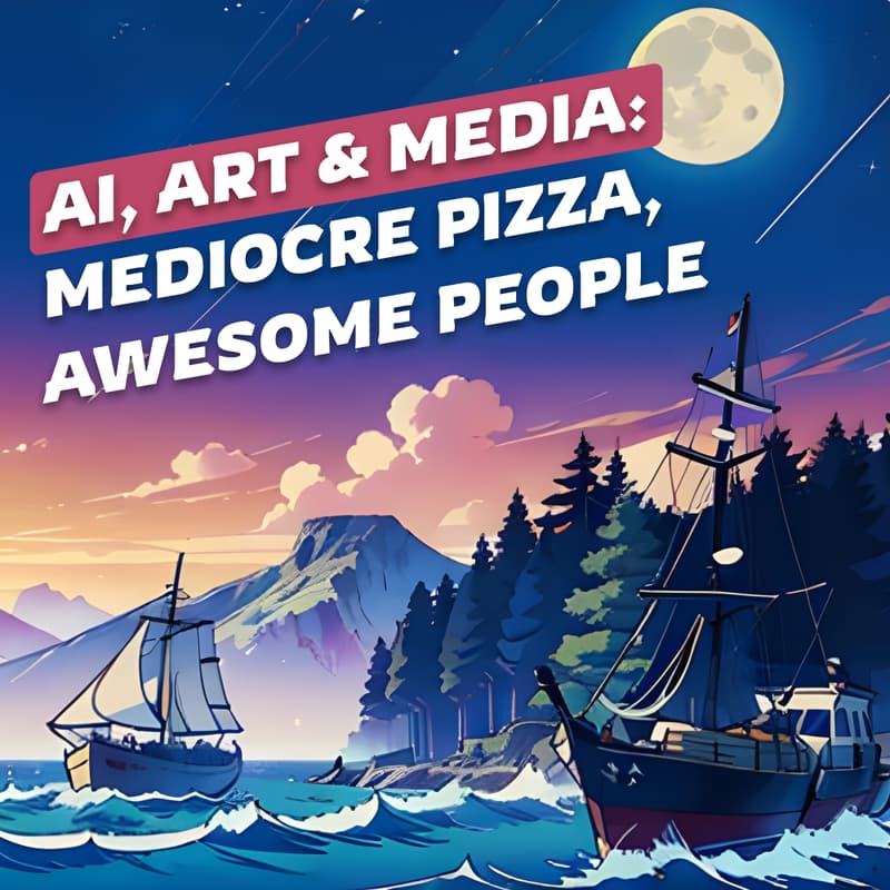 Cover Image for AI, Art & Media: Mediocre Pizza but Awesome People