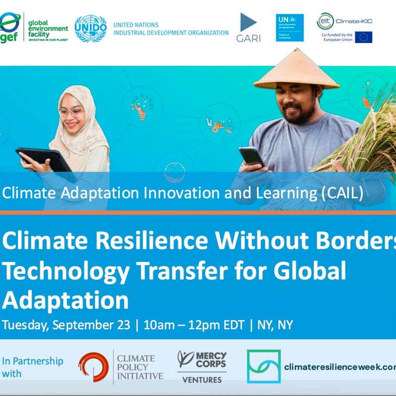 Cover Image for Climate Resilience Without Borders: Technology Transfer for Global Adaptation