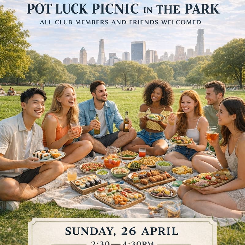 Cover Image for Sunday Pot Luck Picnic 🧺🌿