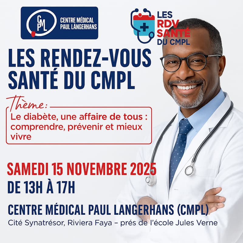 Cover Image for Les Rendez-vous Santé du CMPL – Édition spéciale : Diabète & Bien-être