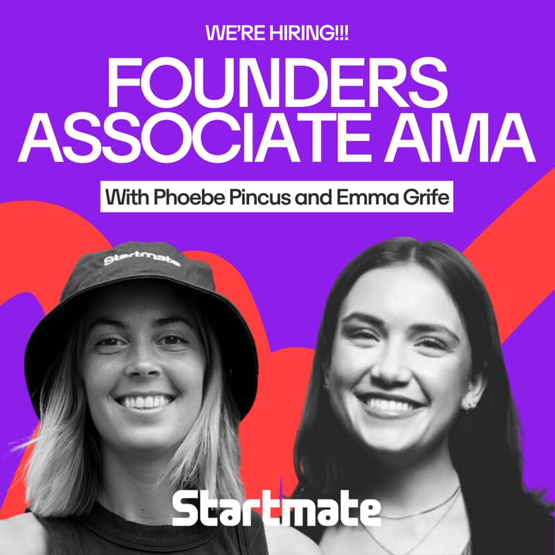 Cover Image for WE'RE HIRING!! Founders Associate AMA