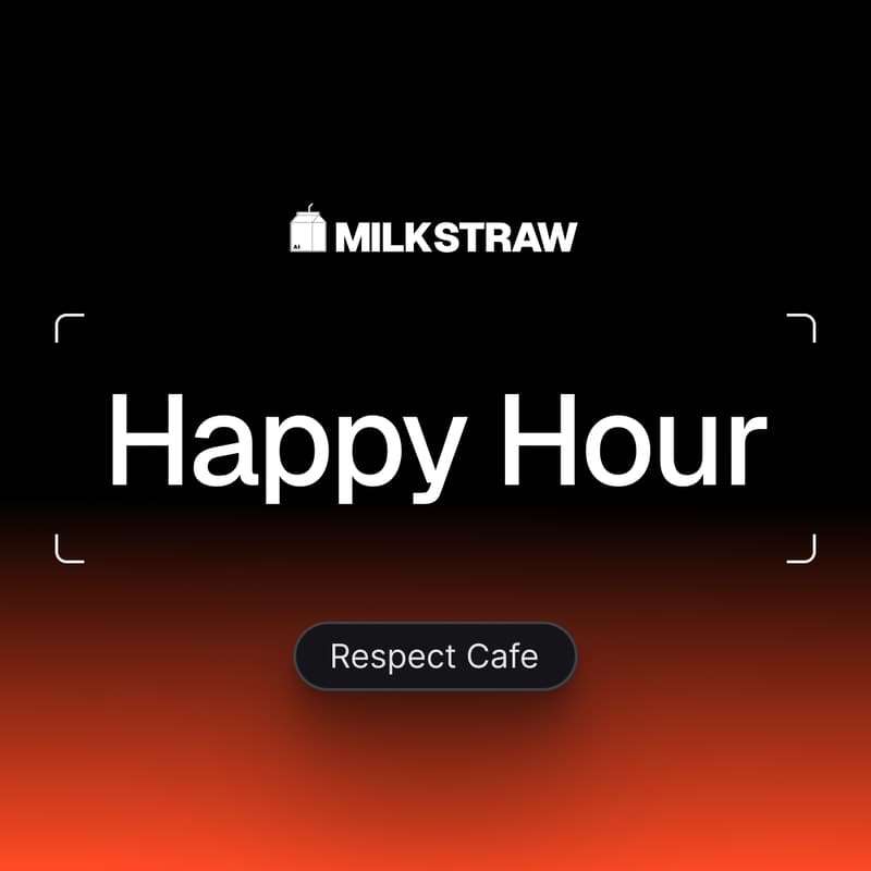 Cover Image for MilkStraw AI Happy Hour