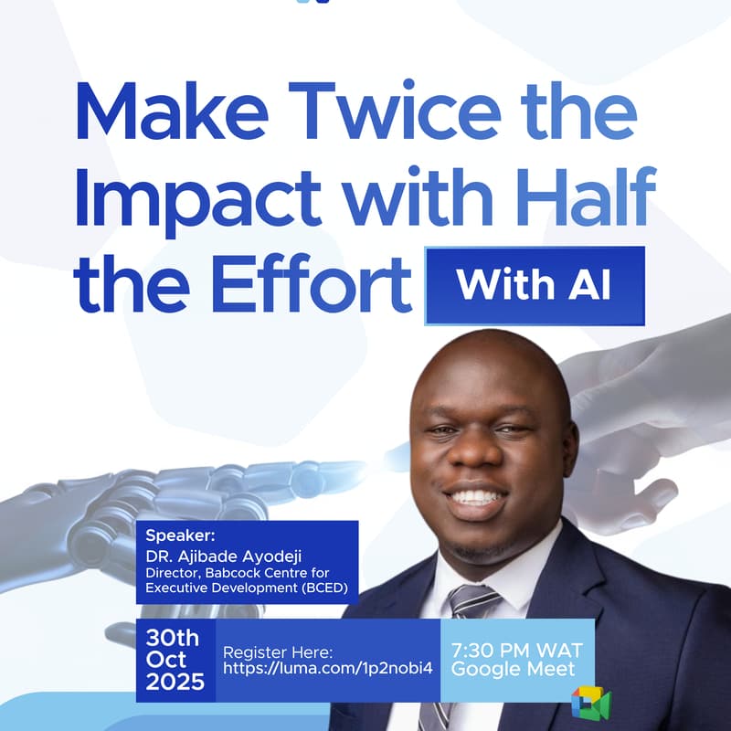 Cover Image for Make Twice the Impact with Half the Effort (with AI)
