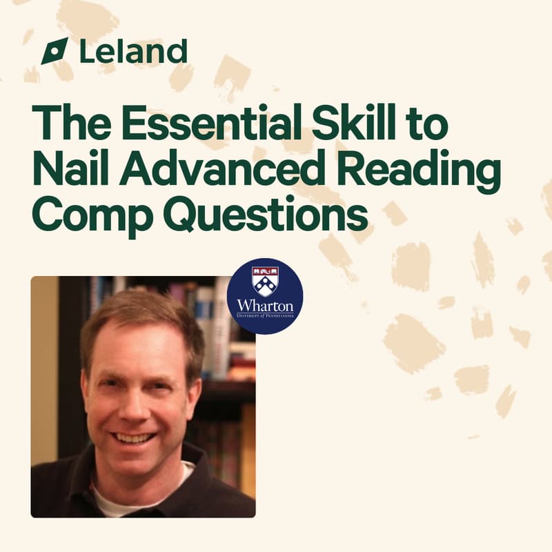 Cover Image for The Essential Skill to Nail Advanced Reading Comp Questions