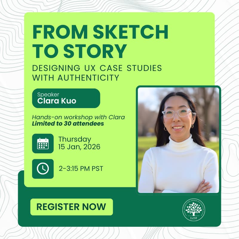 Cover Image for From Sketch to Story: Designing UX Case Studies with Authenticity