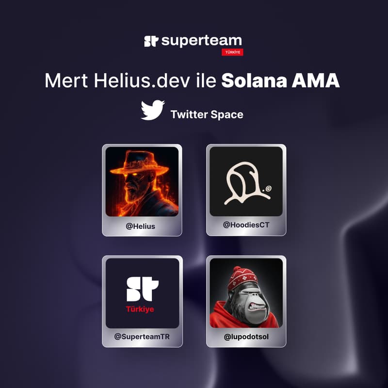 Cover Image for Mert Helius.dev ile Solana AMA