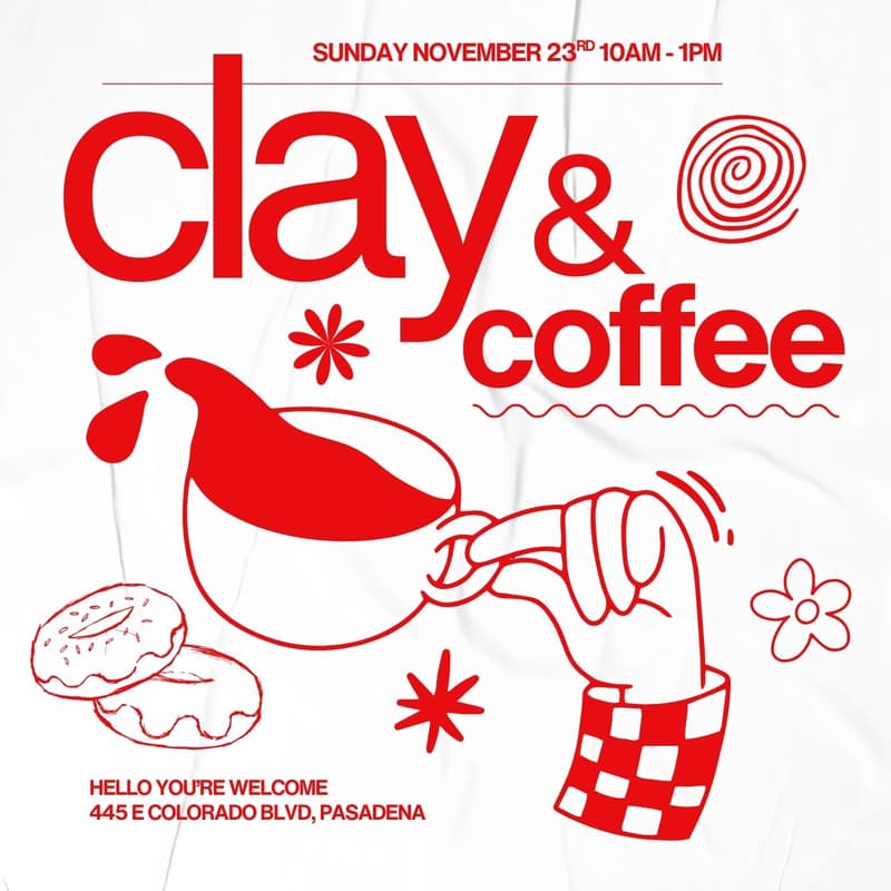 Cover Image for Clay & Coffee: A Ceramic Handbuilding Workshop