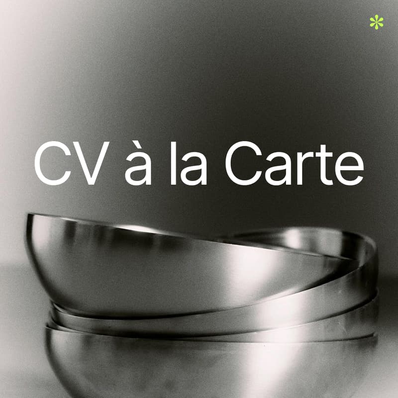 Cover Image for CV à la Carte