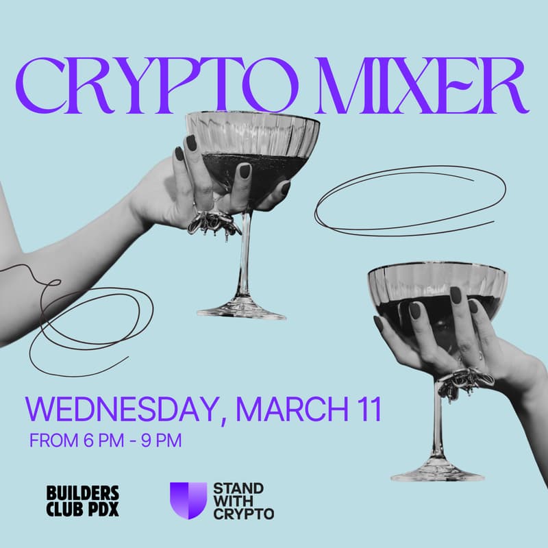 Cover Image for Spring Crypto Mixer - Stand With Crypto x Builders Club PNW