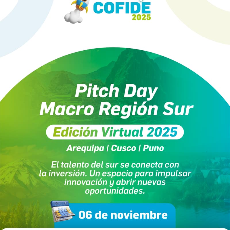 Cover Image for #3 Pitch Days COFIDE 2025