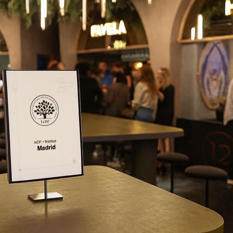 Cover Image for 🎉 ¡Vuelve IxDF Madrid! Primer Meetup de la Nueva Temporada