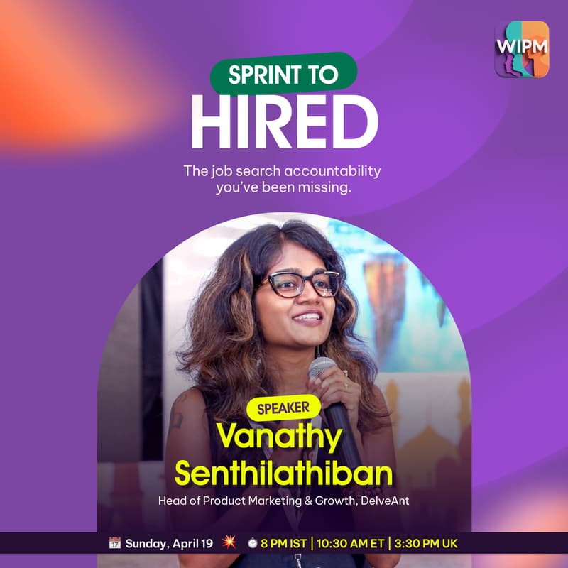 Cover Image for SPRINT TO HIRED | Episode One ft. Vanathy Senthilathiban