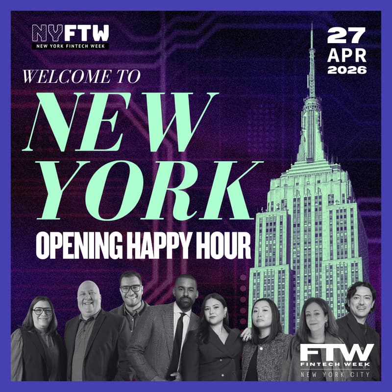 Cover Image for 🗽"Welcome to NY" the Official New York Fintech Week Conference Happy Hour | April 27