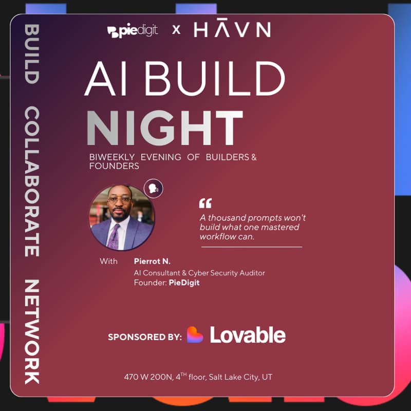 Cover Image for AI BUILD NIGHT - Biweekly Evening for Builders & Founders