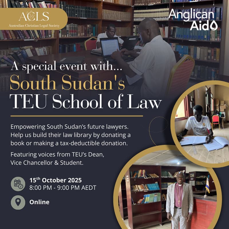 Cover Image for A special evening with South Sudan's TEU School of Law