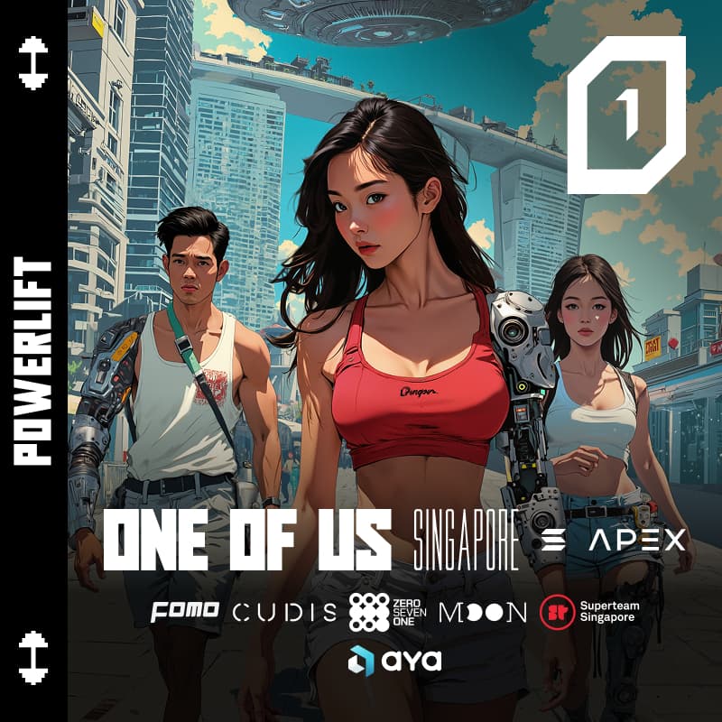 Cover Image for ONE OF US Lift & Coffee // Aya, Cudis, 071Labs, Moonring, Superteam Singapore, FOMO Magazine