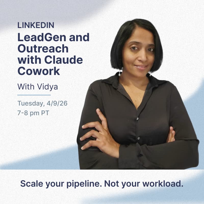 Cover Image for LinkedIn LeadGen and Outreach with Claude Cowork