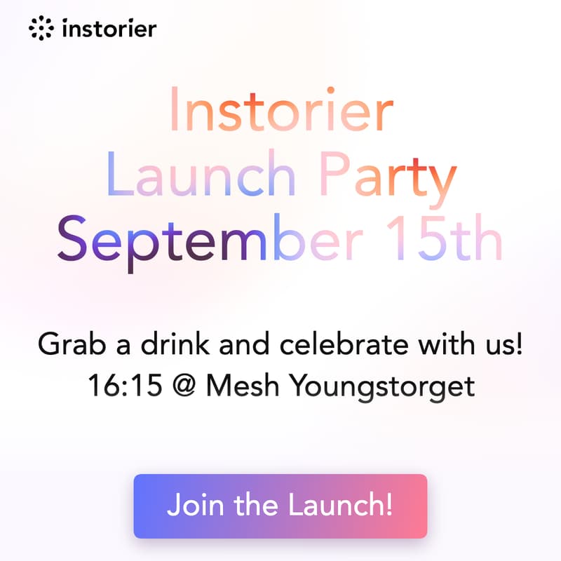Cover Image for Instorier Launch Party