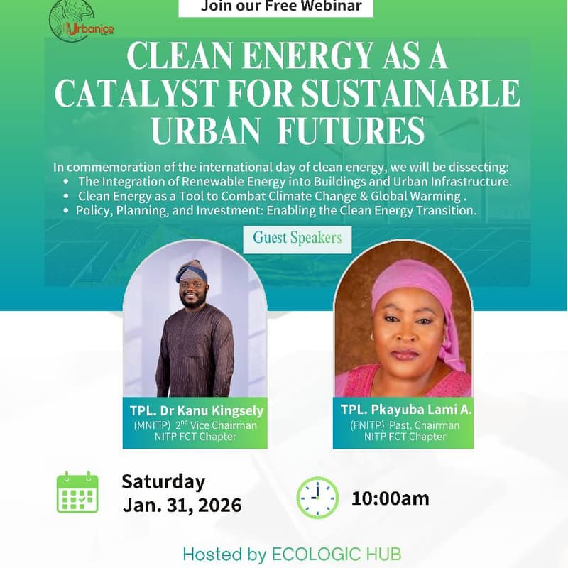 Cover Image for Clean Energy as a Catalyst for Sustainable Urban Futures