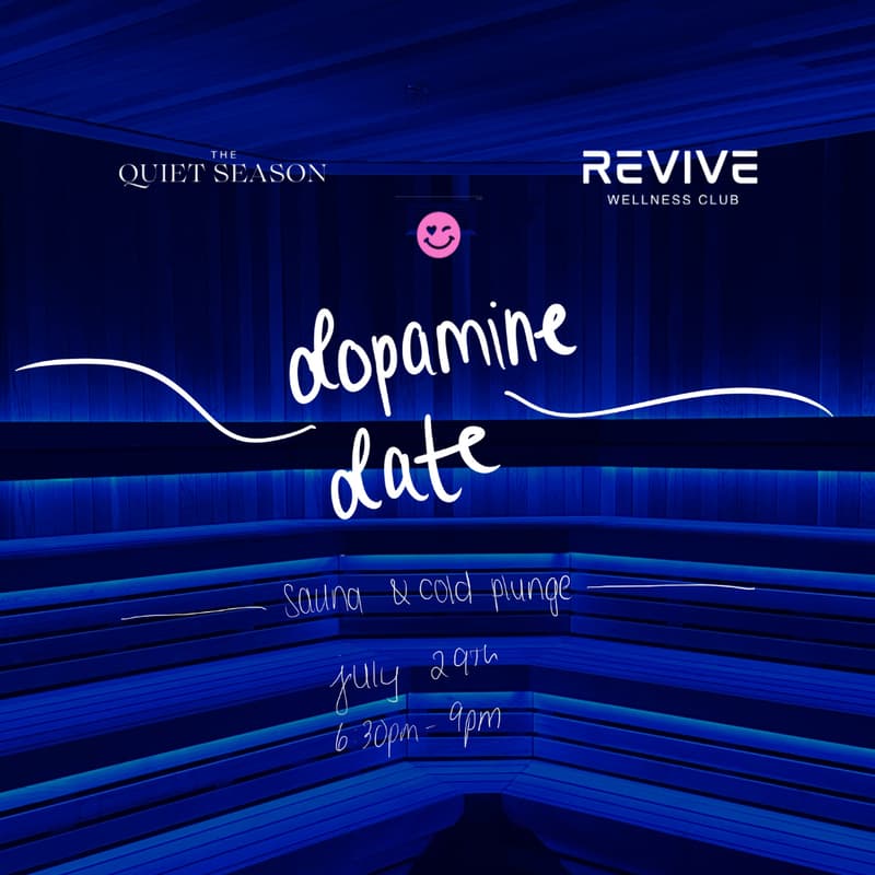 Cover Image for The Dopamine Date - A Sauna & Cold Plunge Experience