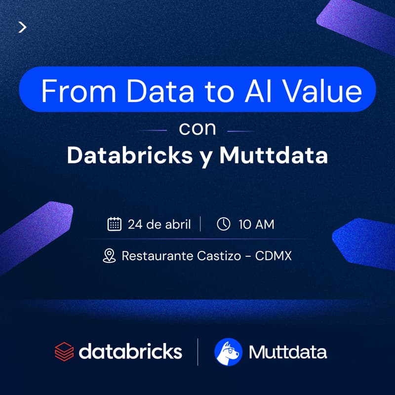 Cover Image for From Data to AI Value | Databricks & Muttdata