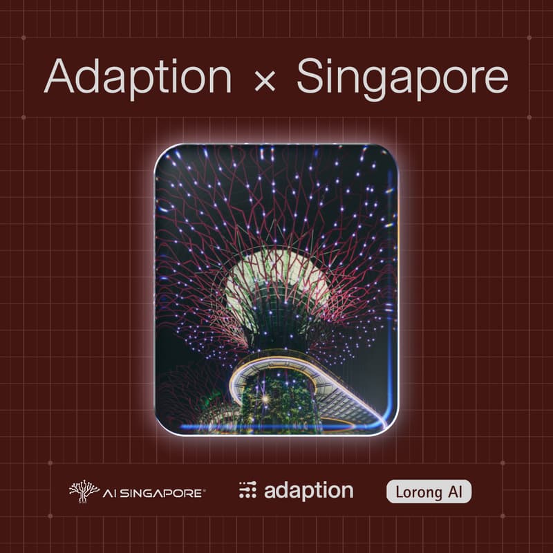 Cover Image for Adaption X Singapore, Hosted by Adaption, Lorong AI & AI Singapore