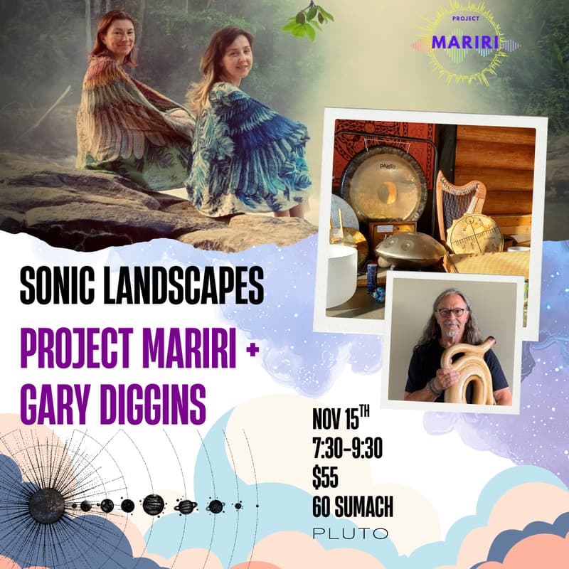 Cover Image for Sonic Landscapes: An evening of sound, word and presence